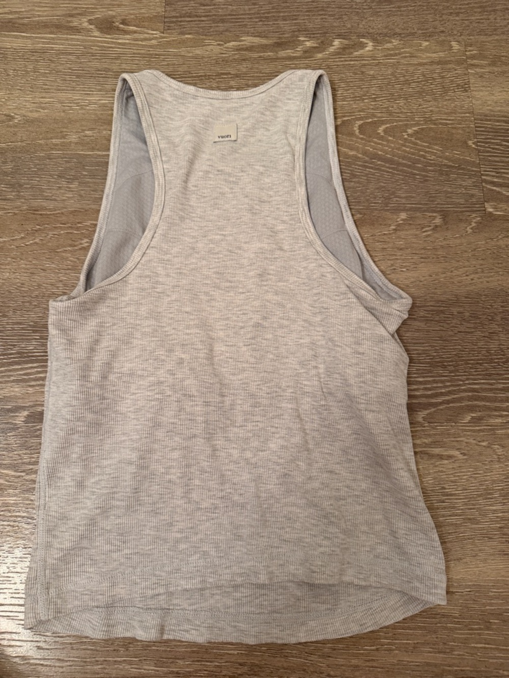 Vuori Women's Light Gray Muscle Tank Top